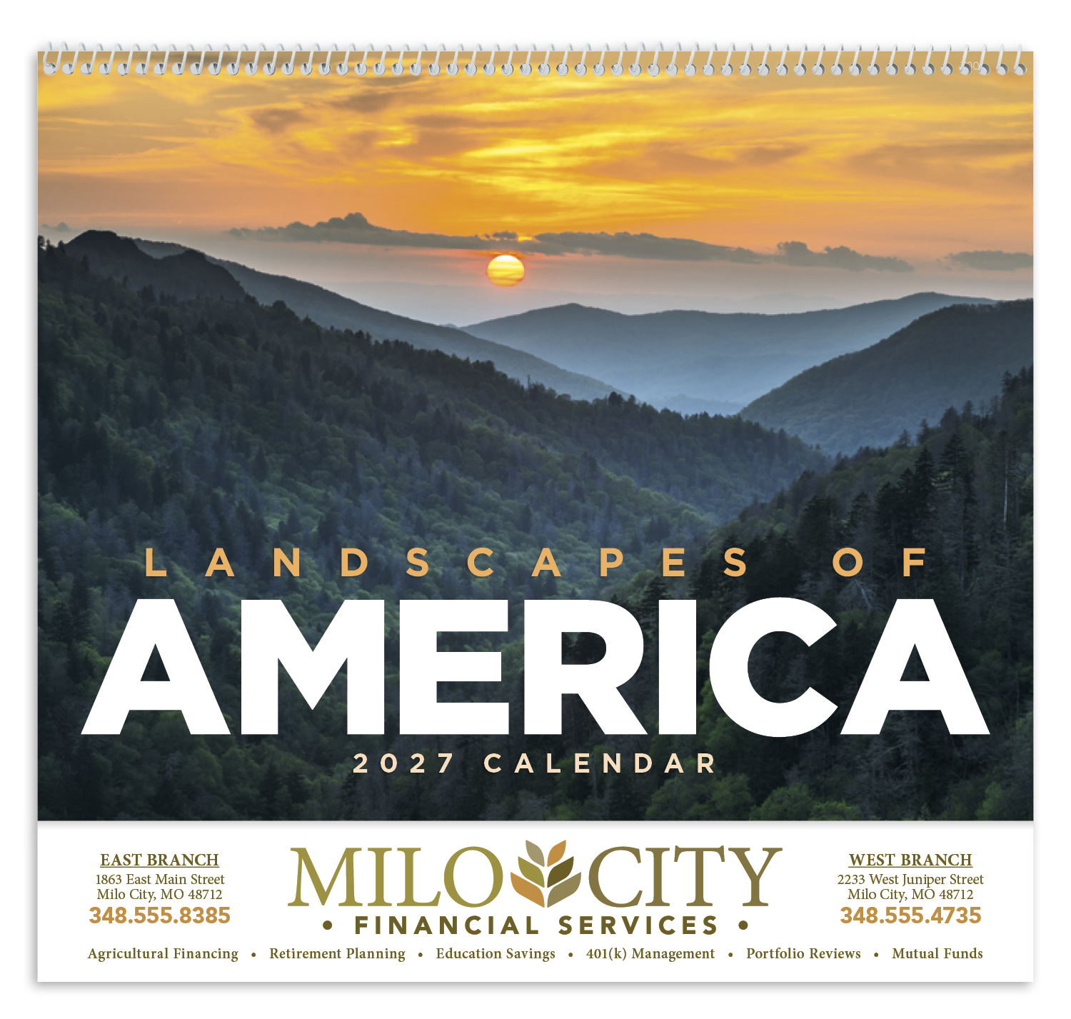 Good Value™ Landscapes of America - Spiral Calendar 97